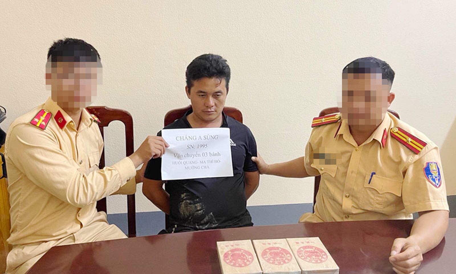 Điện Biên: Phá 2 chuyên án ma túy, thu giữ 9 bánh heroin