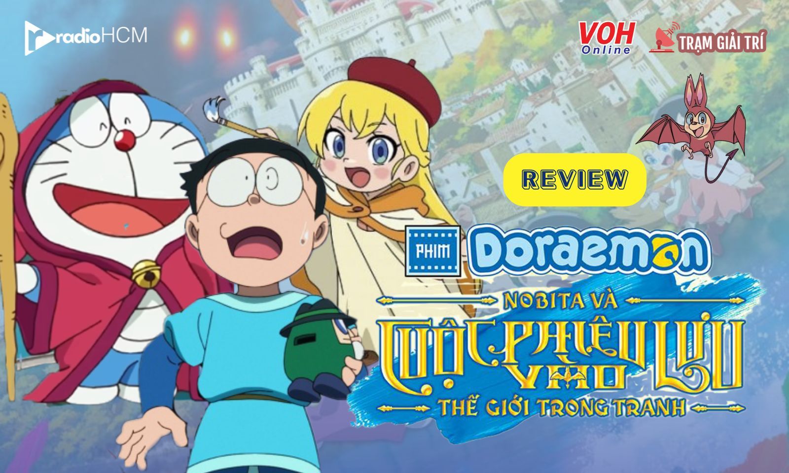 Review Doraemon Movie 44: Bản lồng tiếng Việt phá nát kỷ niệm 45 năm của mèo ú?