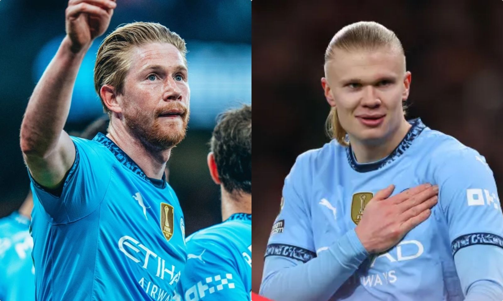 Haaland viết tâm thư xúc động chia tay De Bruyne