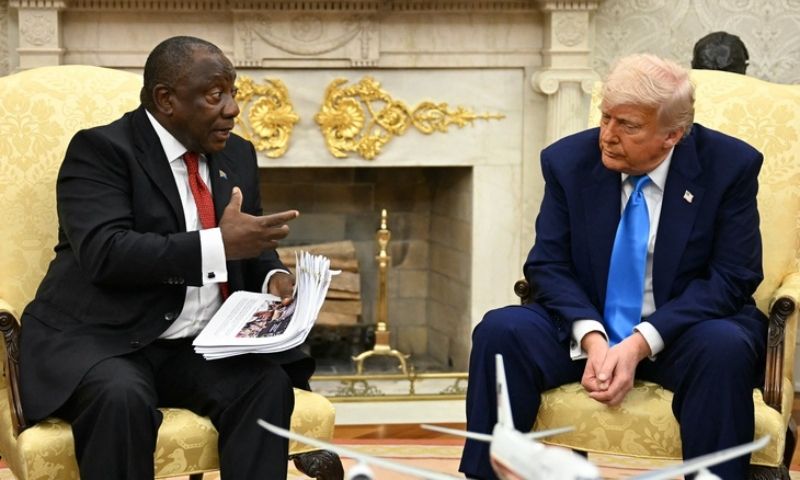 Ông Trump chất vấn Tổng thống Nam Phi về “diệt chủng người da trắng”