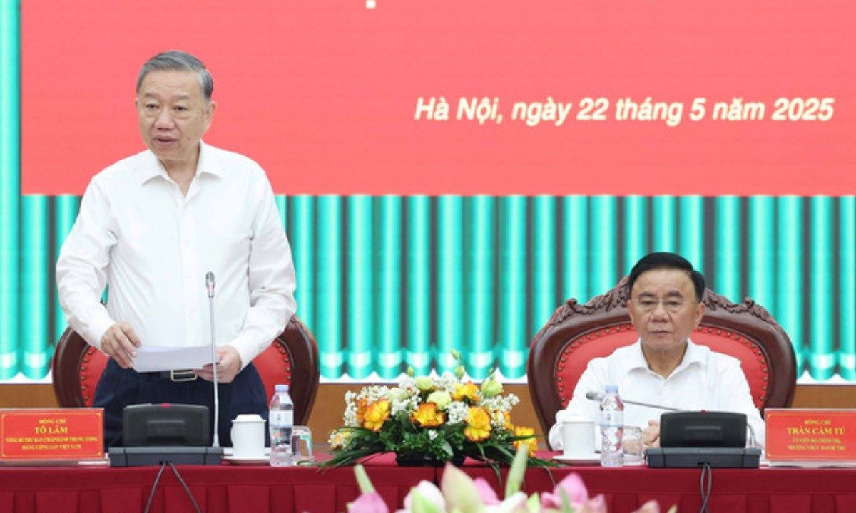 Tổng Bí thư Tô Lâm làm việc với Ủy ban Kiểm tra Trung ương