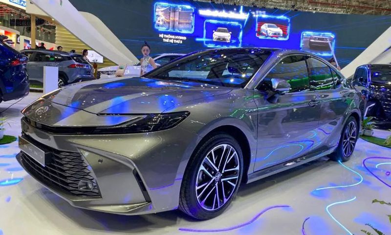 Toyota Camry bán chạy nhất trong tháng 4/2025