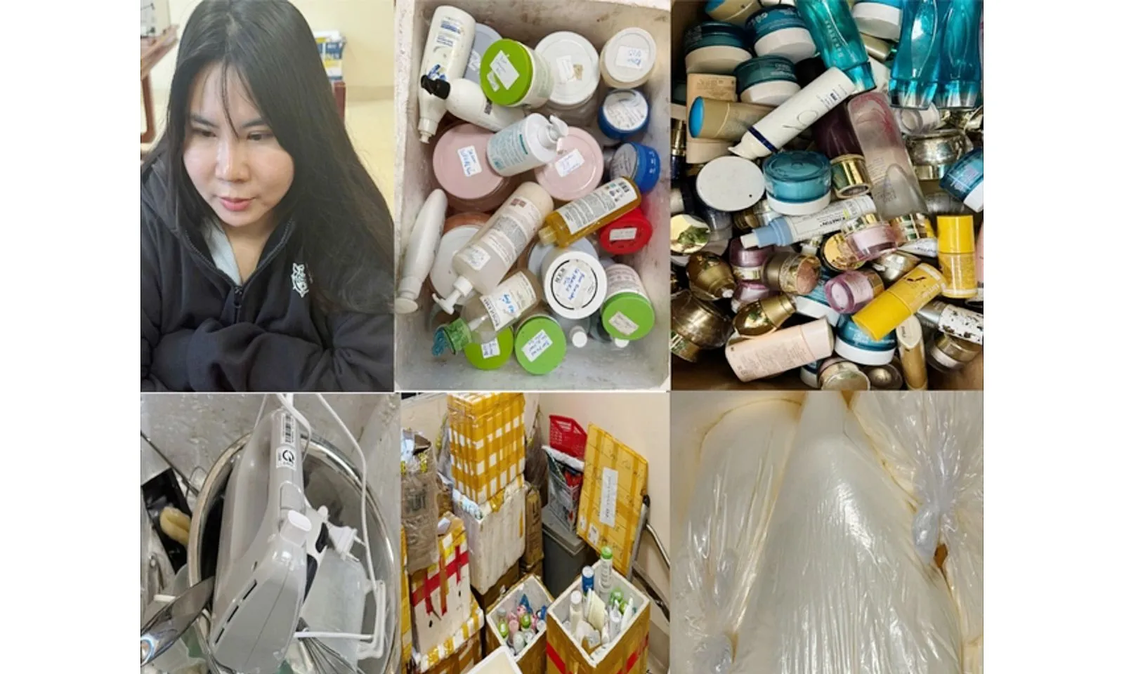 Phát hiện cơ sở sản xuất mỹ phẩm giả bán qua TikTok tại Thanh Hóa