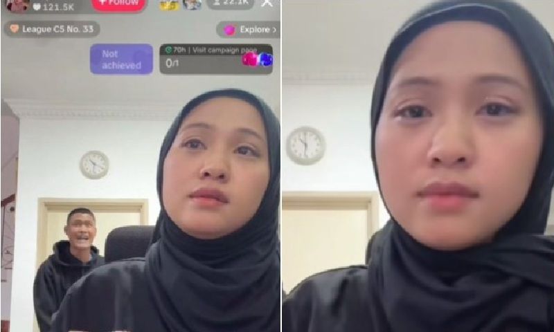 Hot TikToker Malaysia bị chồng tuyên bố ly hôn ngay trên livestream