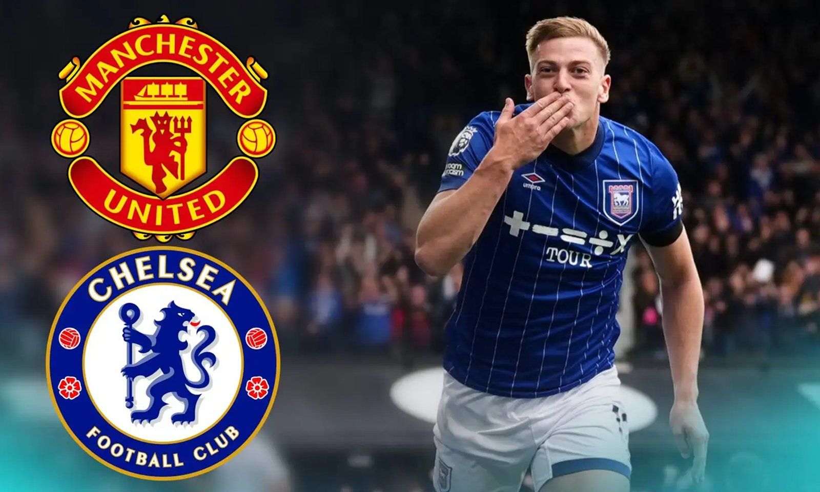 Chelsea và MU trở lại cuộc đua chuyển nhượng Liam Delap 