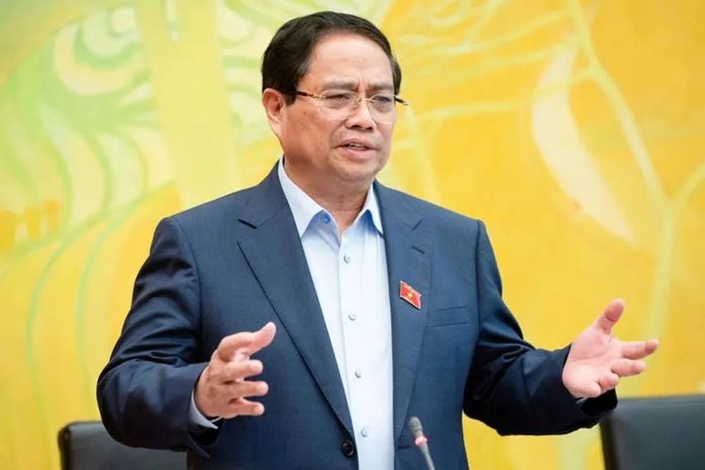 Thu tuong Pham Minh Chinh