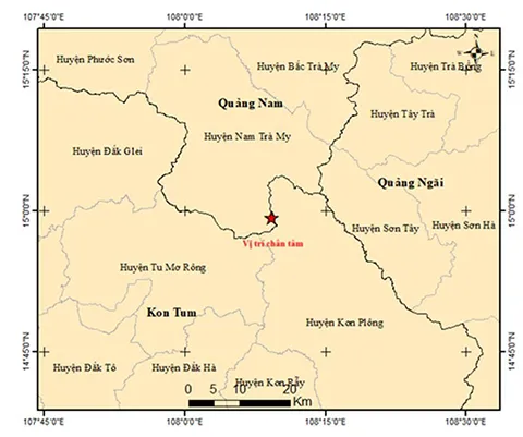 Động đất ở Kon Tum