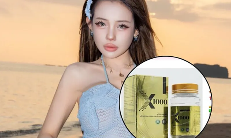 Sản phẩm viên uống giảm cân mà Ngân 98 quảng cáo