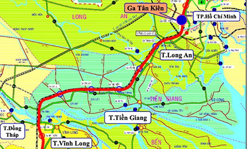 Nghiên cứu tiền khả thi 6 dự án đường sắt quốc gia thực hiện 2025-2027