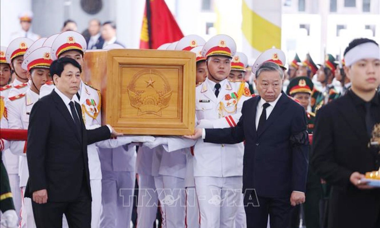 Lễ truy điệu, đưa tang nguyên Chủ tịch nước Trần Đức Lương 