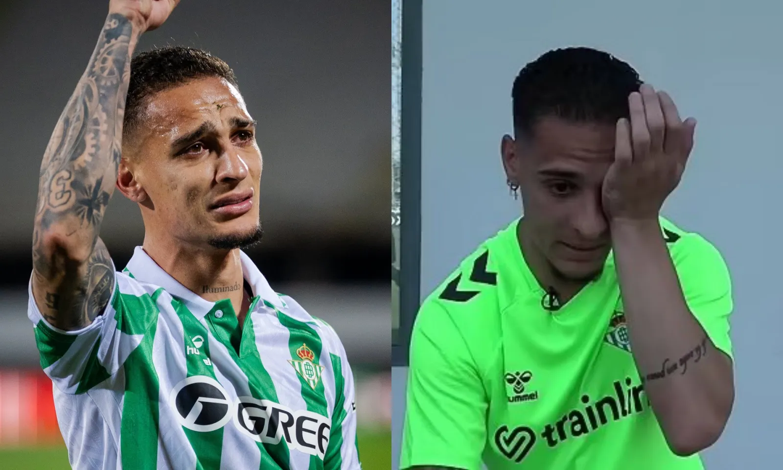 Antony bật khóc hồi tưởng thời gian tuyệt thực ở MU