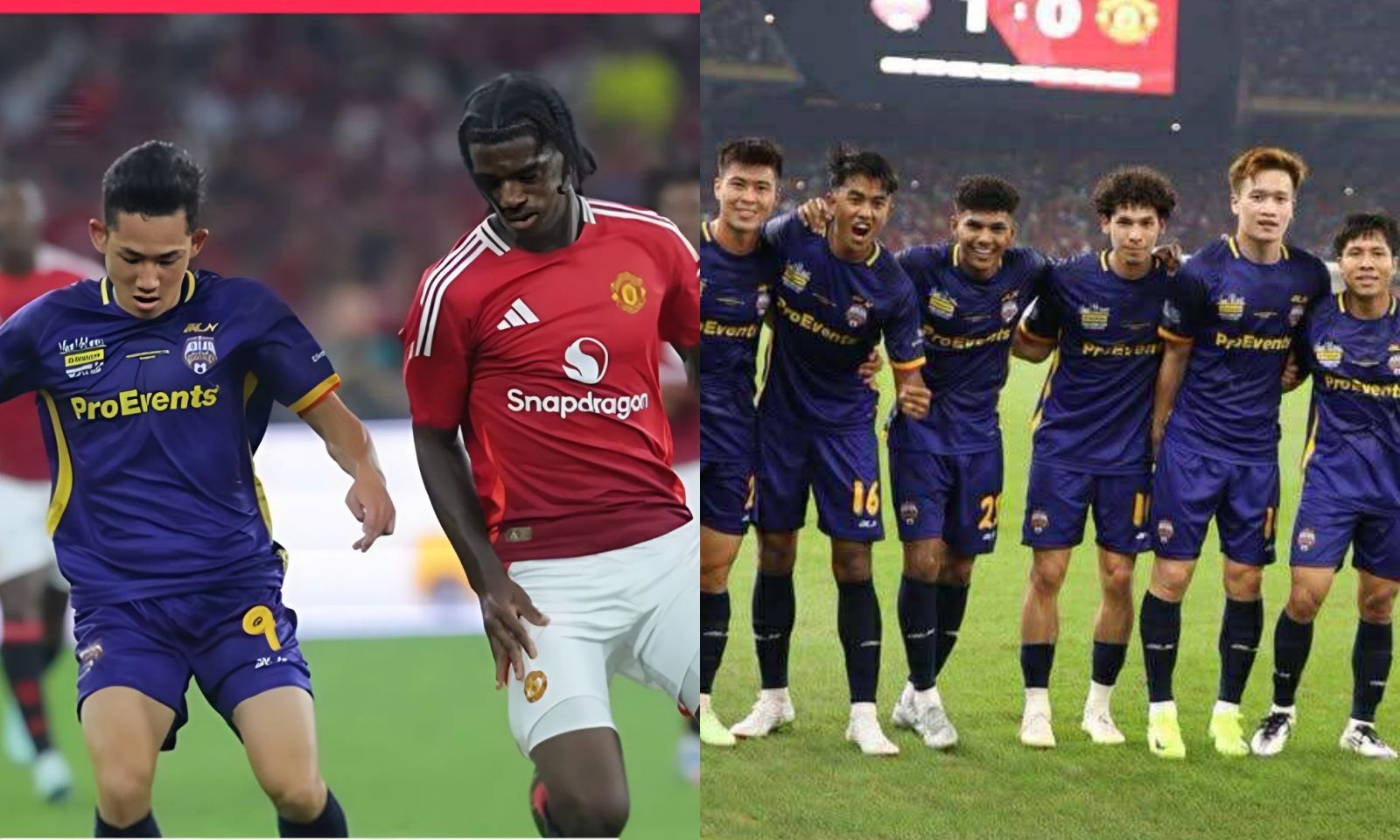 Hai Long khuấy đảo MU, ASEAN All-Stars giành chiến thắng chấn động