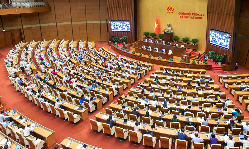 Quốc hội thảo luận về Dự án Luật sửa đổi, bổ sung một số điều của Luật Quy hoạch