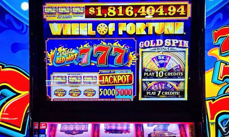 Người chơi thắng 1,8 triệu USD khi kéo máy ở sân bay Las Vegas