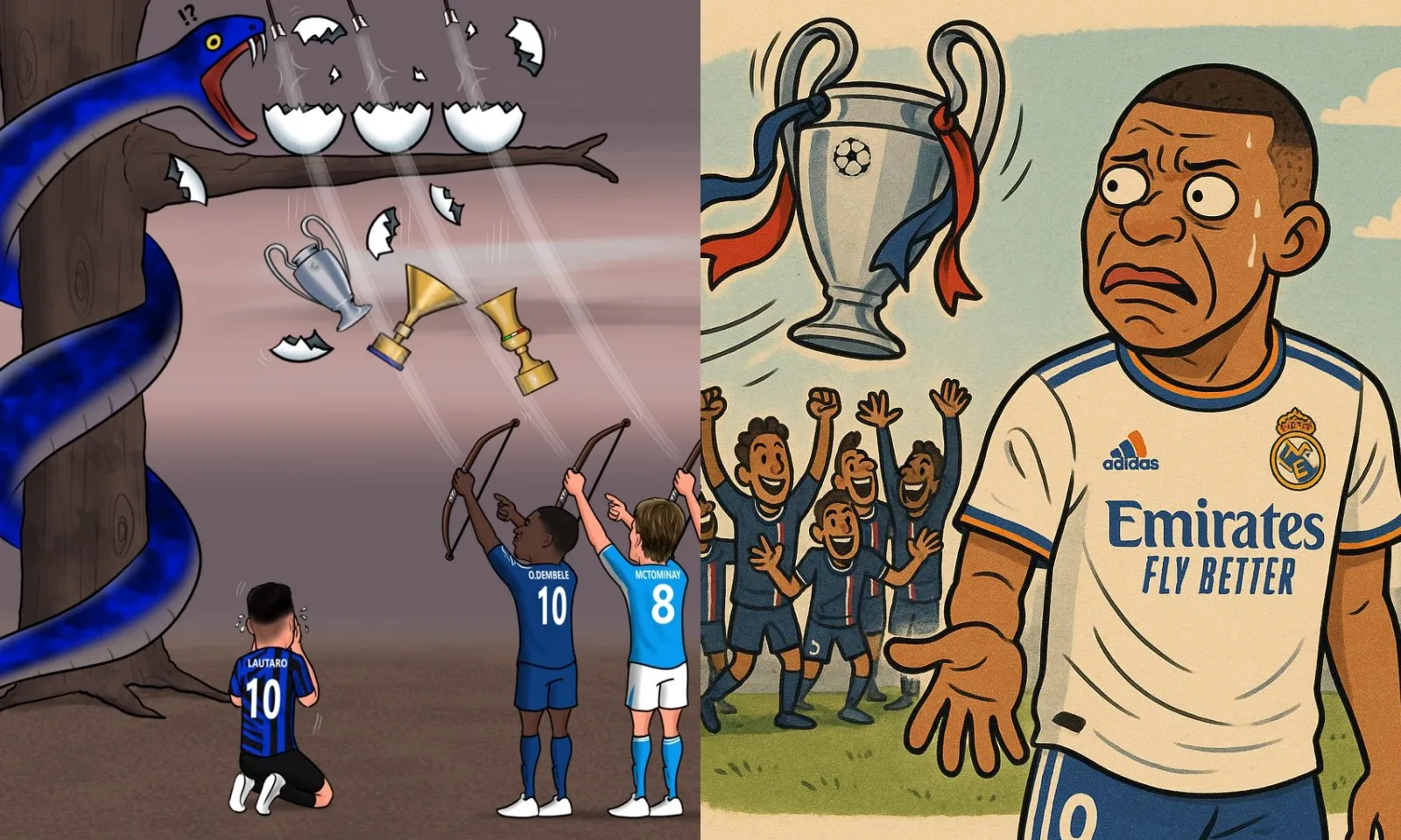 Cười bể bụng với loạt ảnh chế Chung kết Champions League