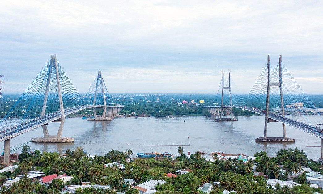 Hạn chế xe qua cầu Mỹ Thuận để thi công nâng cấp