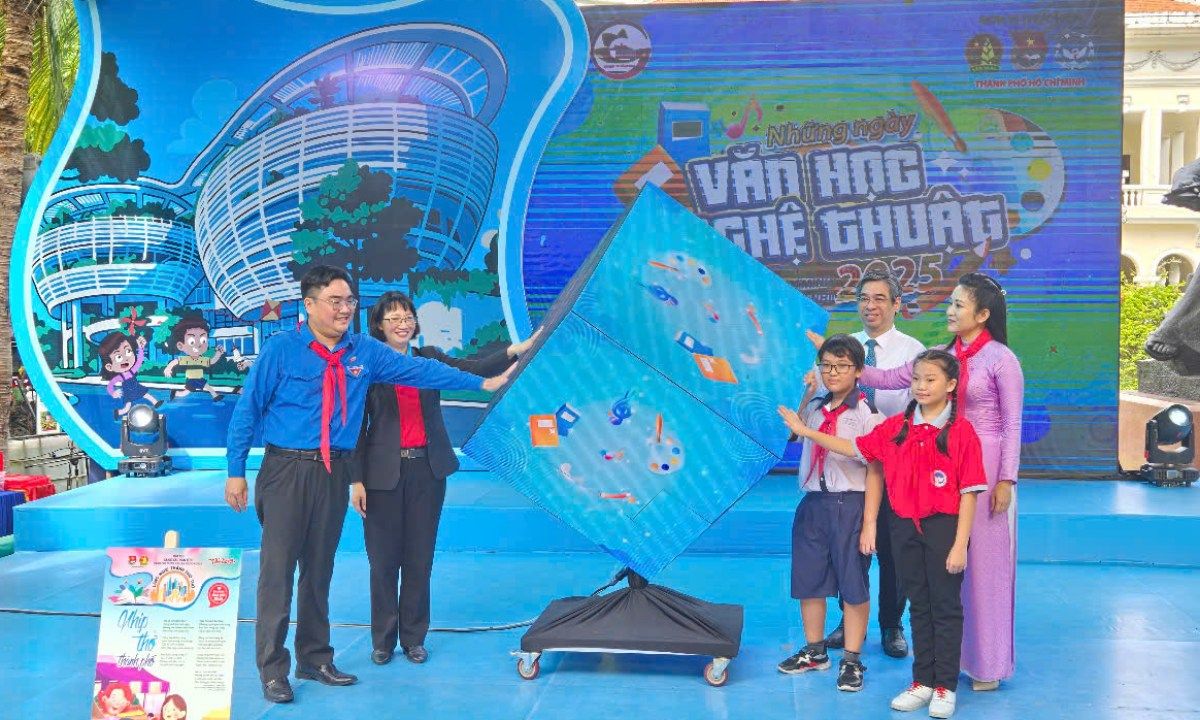 Sôi nổi hoạt động ngày văn học nghệ thuật dành cho thiếu nhi TPHCM