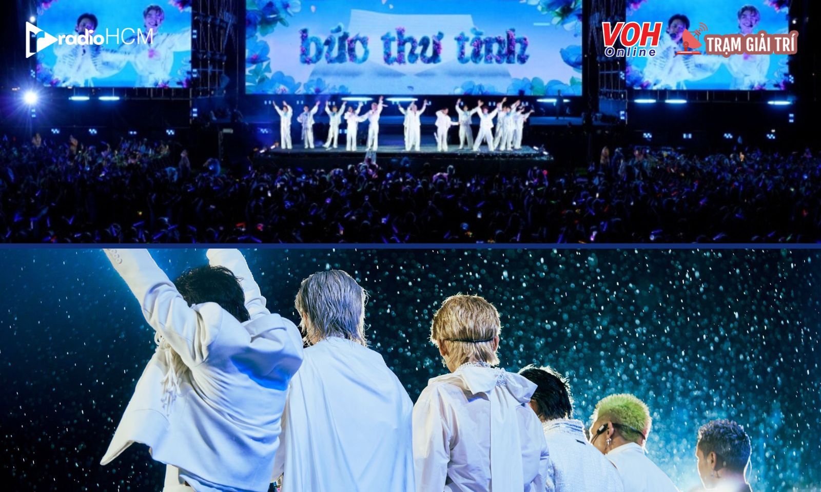 B.O.F “khiêu vũ” dưới cơn mưa trong showcase đầu tiên