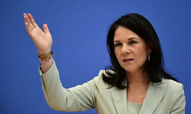 Ngoại trưởng Annalena Baerbock. GETTY IMAGES