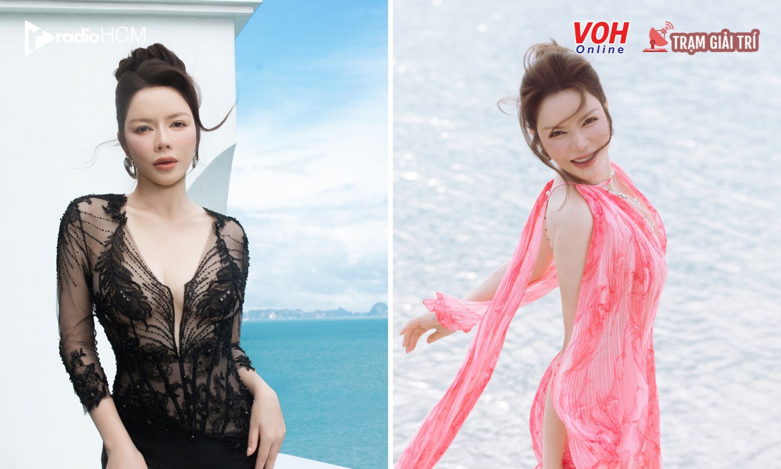 Gu thời trang đẳng cấp của Lý Nhã Kỳ tỏa sáng tại Hạ Long
