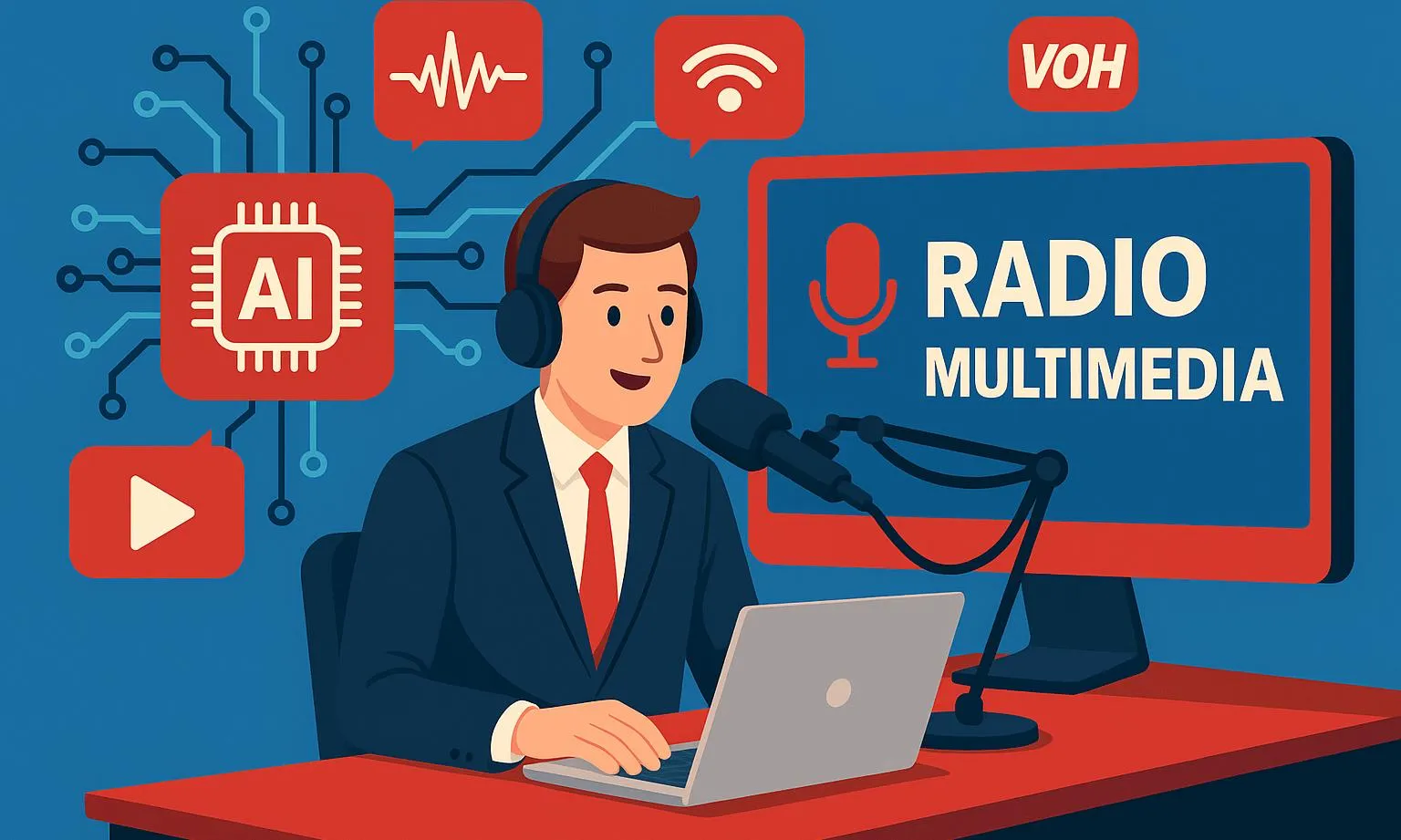 VOH - Nửa thế kỷ vang vọng, kết nối kỷ nguyên AI