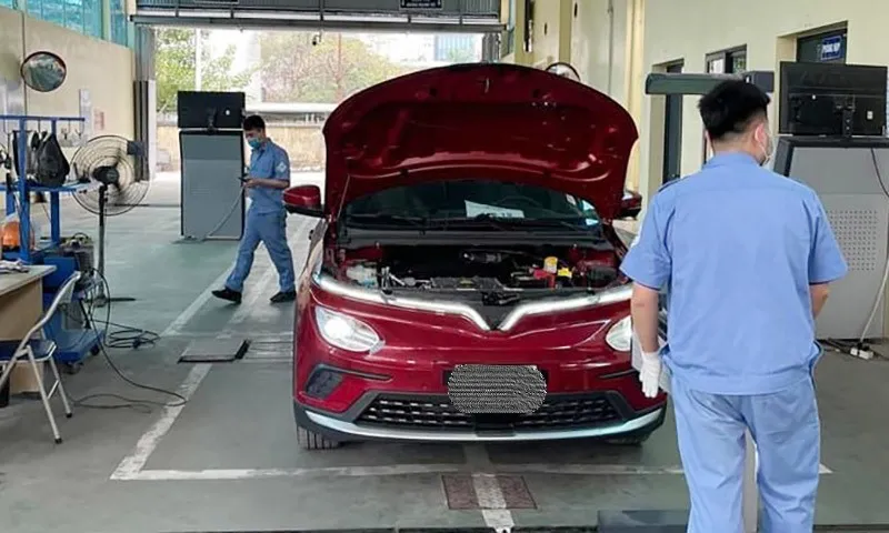 Kiểm định xe điện tập trung các hạng mục nào?