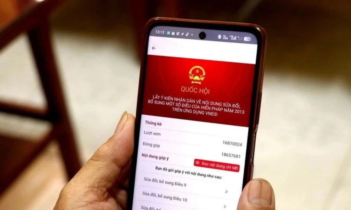 99,75% ý kiến tán thành nội dung sửa đổi, bổ sung Hiến pháp