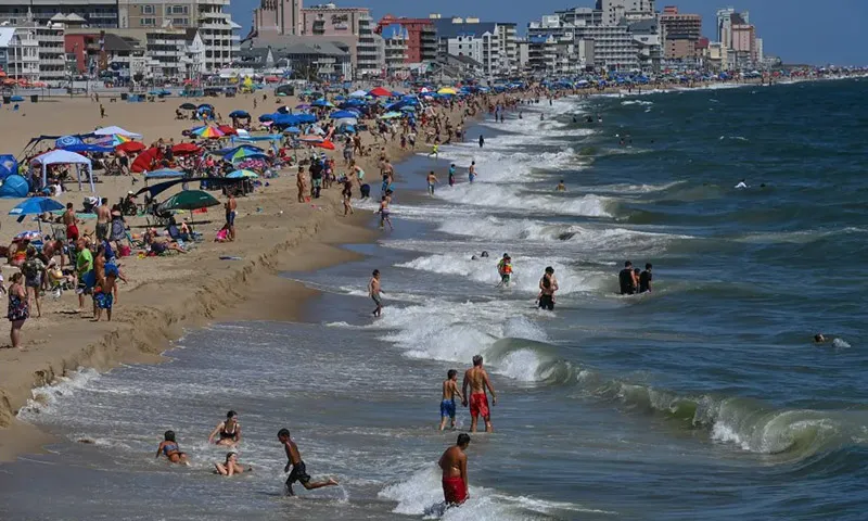 Một bãi biển nổi tiếng ở Mỹ cấm dựng lều 