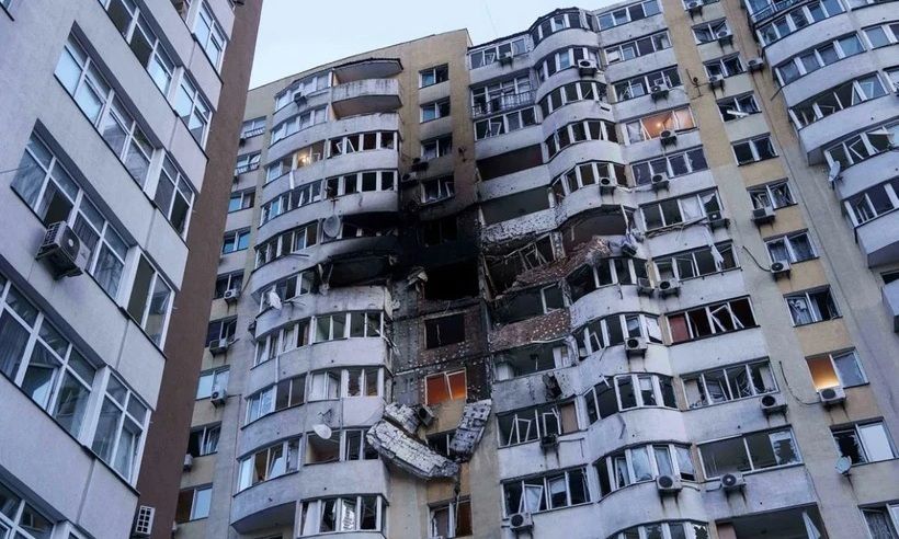 Kiev hứng chịu đợt tập kích dữ dội bằng tên lửa và UAV, 20 người bị thương