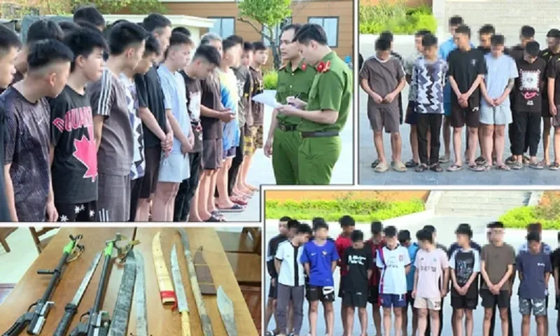 Nhóm thanh niên mang hung khí tấn công người đi đường