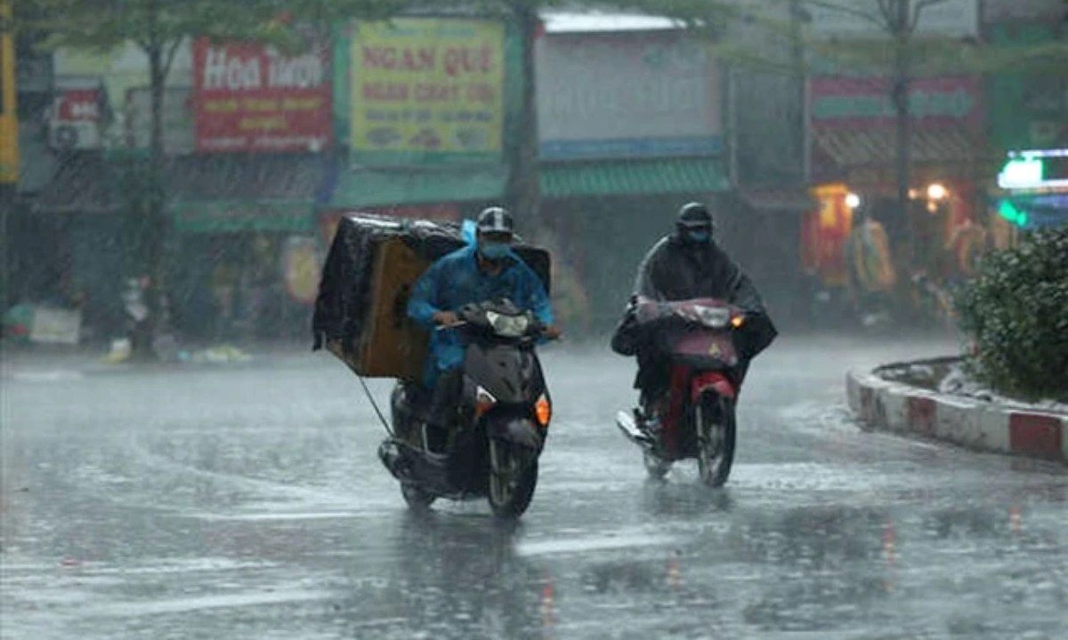 Thời tiết ngày 6/6: Mưa dông trên cả nước