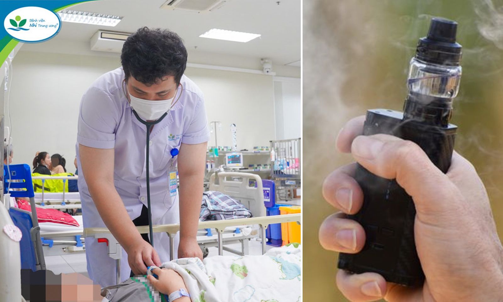 Cai thuốc lá điện tử rồi hút trở lại, bé trai 15 nhập viện vì bị ngộ độc