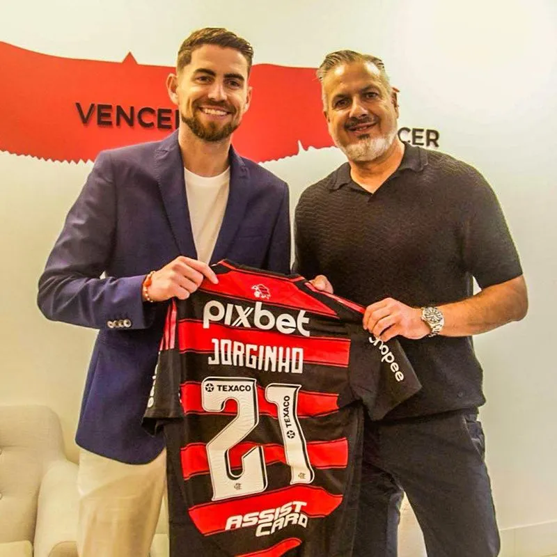 Jorginho chính thức gia nhập Flamengo. Ảnh: Internet