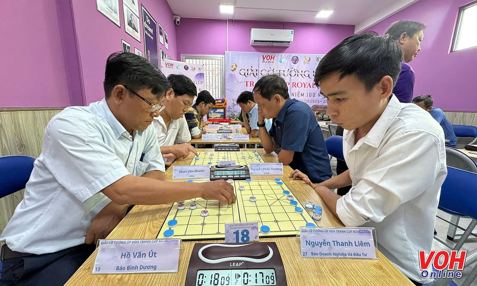 Giải Cờ Tướng Úp VOH 2025 thành công tốt đẹp