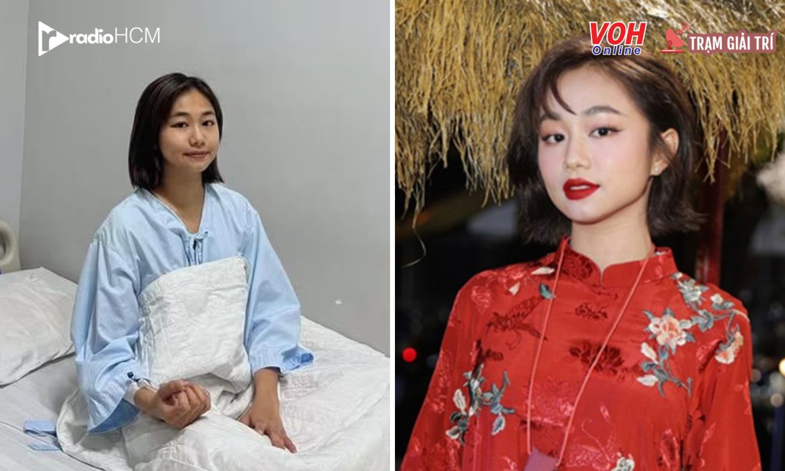 Diễn viên Ngân Hòa cập nhật tình hình hậu được quyên góp chữa trị