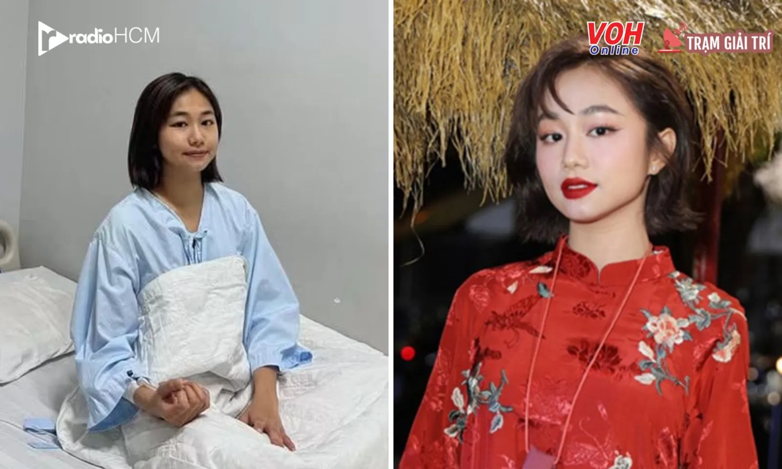 Diễn viên Ngân Hòa cập nhật tình hình hậu được quyên góp chữa trị