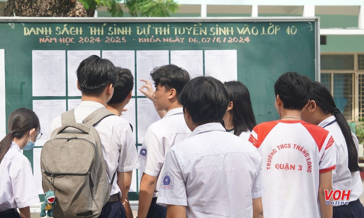 TPHCM dự kiến công bố điểm thi lớp 10 ngày 23/6, điểm chuẩn vào ngày 26/6