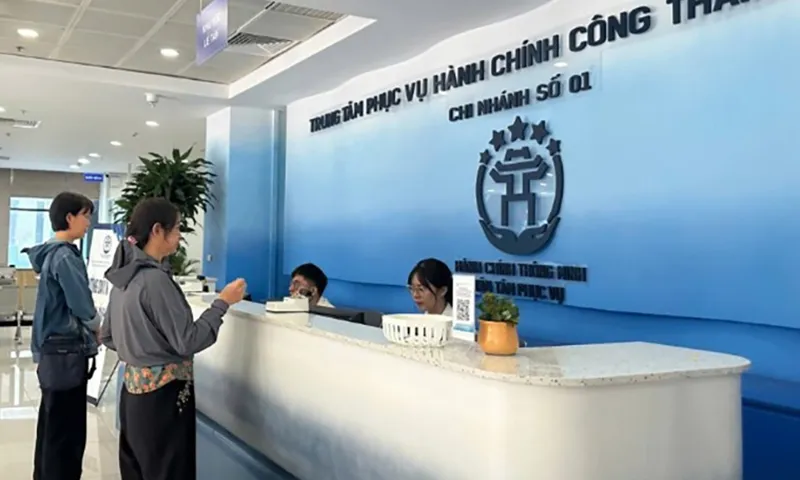 Trung tâm Phục vụ hành chính công thành phố Hà Nội chi nhánh số 1