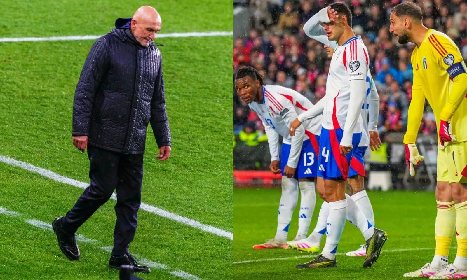 Bị Haaland đánh bại tan tác, tuyển Ý chính thức sa thải HLV 