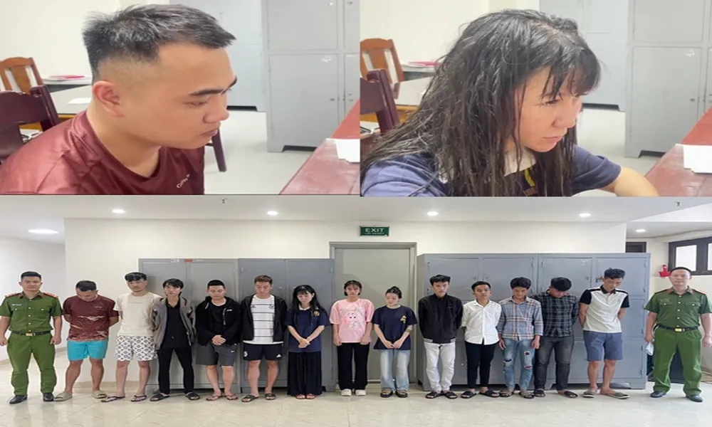 13 đối tượng bị bắt vì thiết lập mạng lưới lừa đảo từ Campuchia về Việt Nam