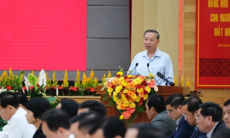 Tổng Bí thư Tô Lâm: Quy hoạch quốc gia phải rõ hình hài đất nước