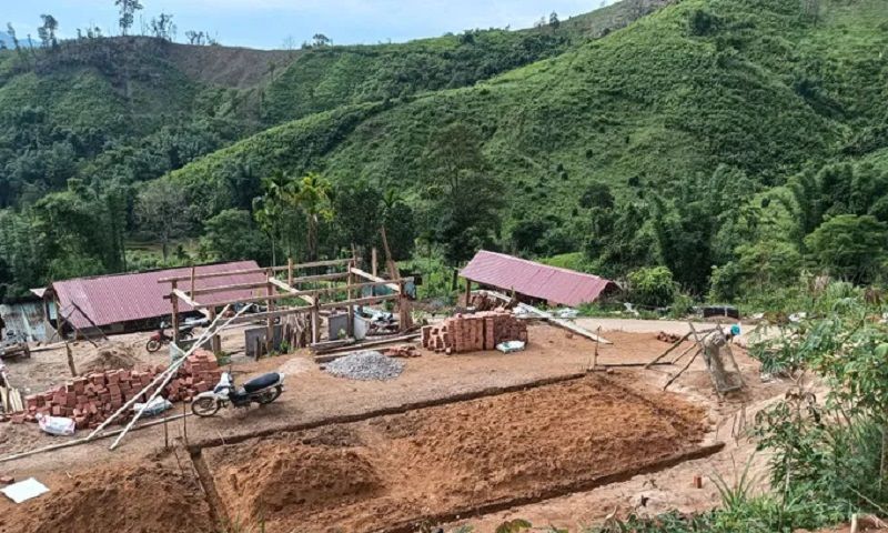 Kon Tum di dời 41 hộ dân khỏi vùng có nguy cơ sạt lở cao