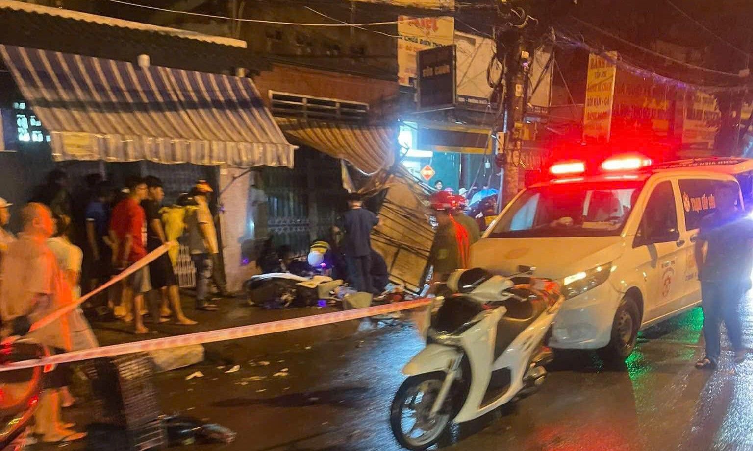 Tai nạn giao thông nghiêm trọng tại Gò Vấp, hai người tử vong