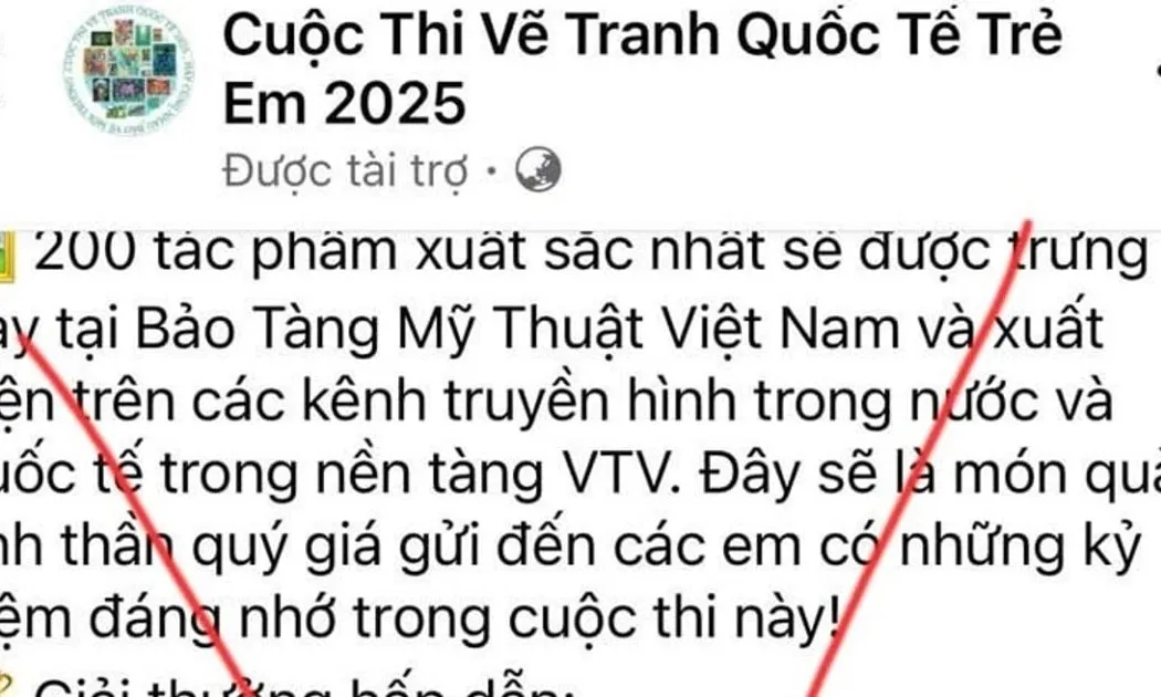 Hội Nghệ sĩ Nhiếp ảnh Việt Nam cảnh báo cuộc thi vẽ tranh mạo danh