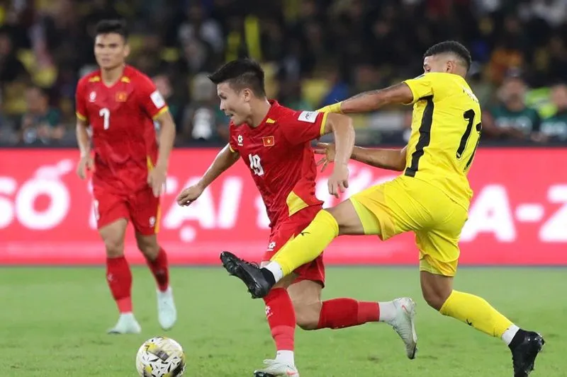 Đội tuyển Việt Nam rơi xuống hạng 113 trên BXH FIFA. Ảnh: Internet