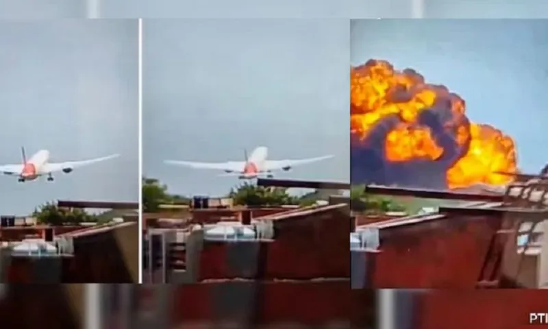 Bi kịch hàng không tại Ấn Độ: Máy bay Air India rơi khiến hơn 130 người thiệt mạng 