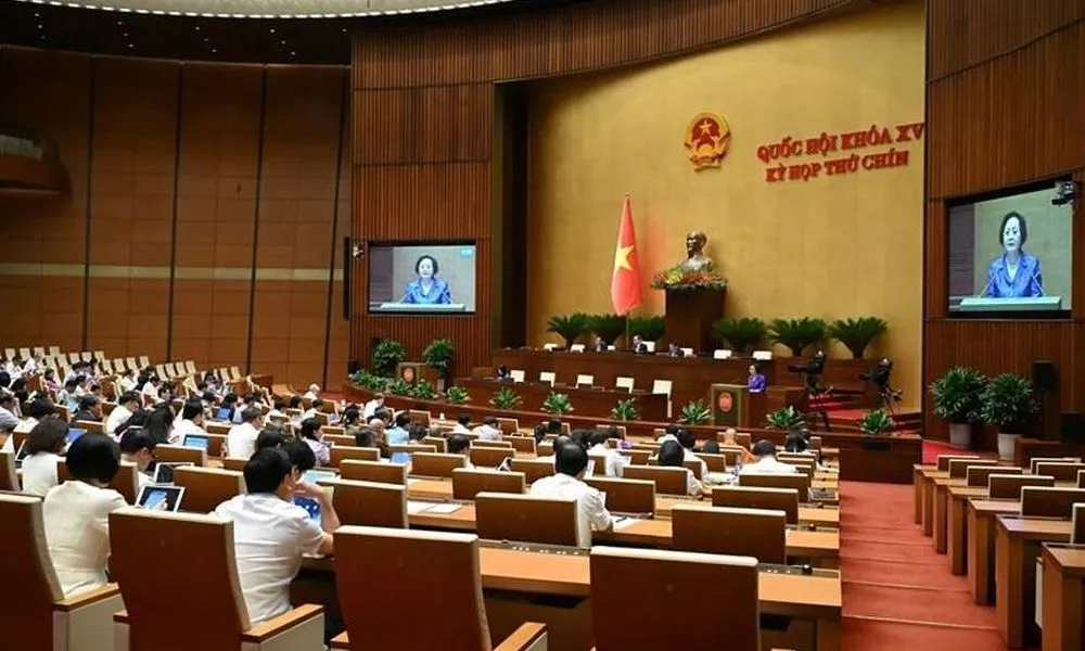 Sáng nay, Quốc hội biểu quyết việc sắp xếp cấp tỉnh