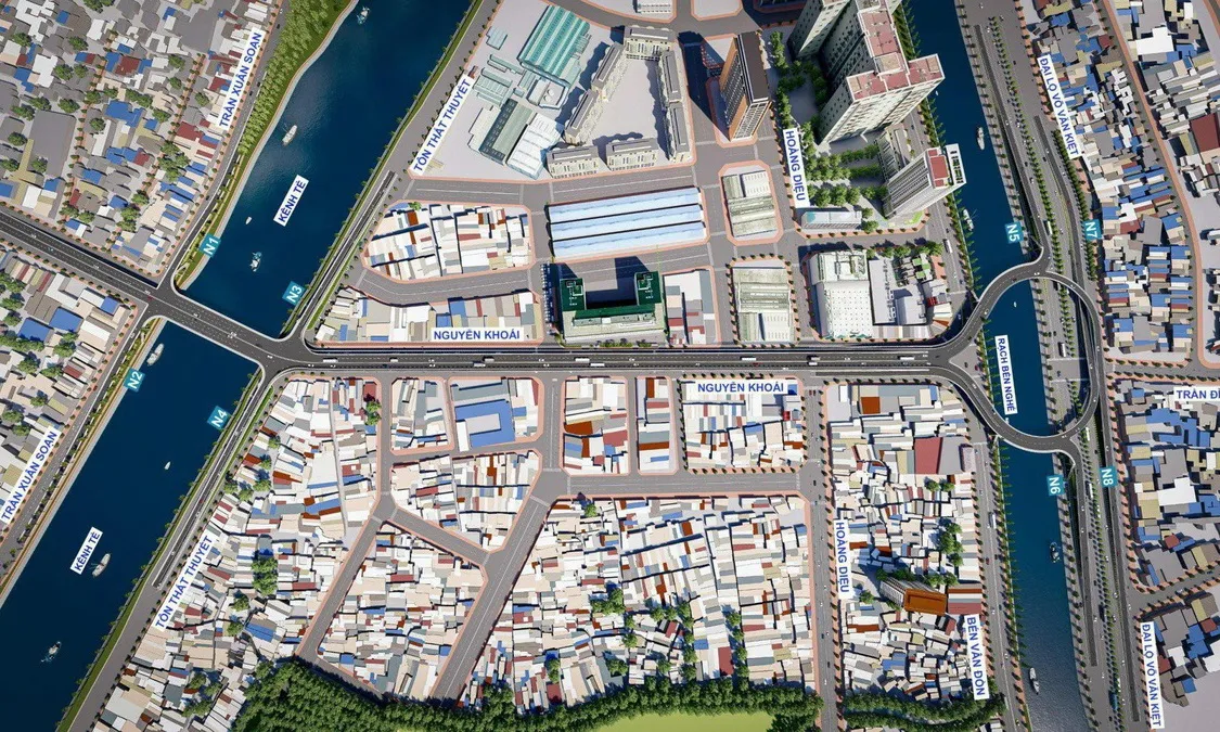 TPHCM: Đẩy nhanh tiến độ, chuẩn bị khởi công cầu – đường Nguyễn Khoái vào tháng 11