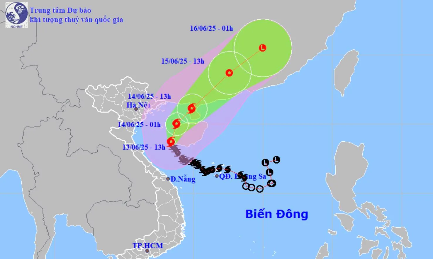 Điểm tin chiều 13/6: Bão số 1 trên vịnh Bắc Bộ, trong chiều tối nay có thể mạnh lên cấp 12
