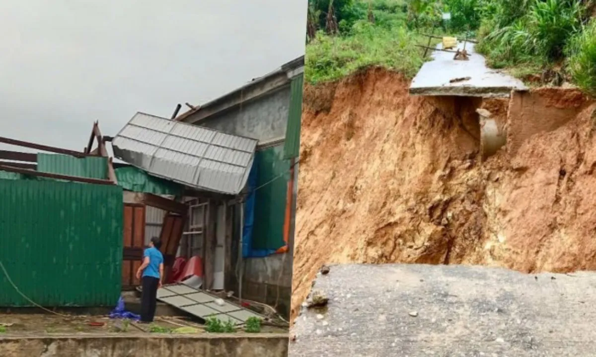 Điểm tin trưa 13/6: Lốc xoáy khiến 30 nhà dân tốc mái | Cảnh báo lũ quét, sạt lở ở Trung Bộ